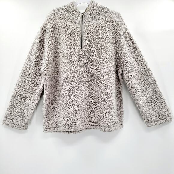 Forgotten Grace Wubby Light Gray Pullover Cozy Hoodie Sweater Women's Size XL - Picture 1 of 6